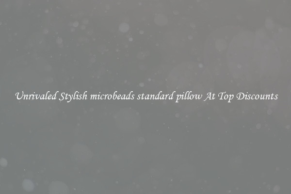 Unrivaled Stylish microbeads standard pillow At Top Discounts