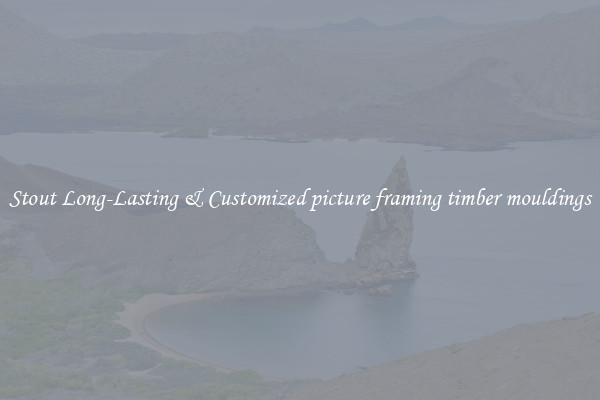 Stout Long-Lasting & Customized picture framing timber mouldings